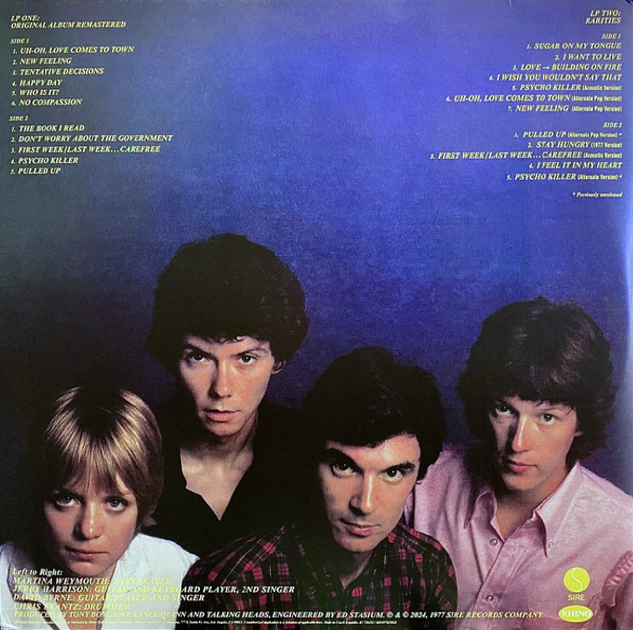 ［超レア］ TALKING HEADS 1982年 日本公演 パンフレット Talking Heads(トーキング・ヘッズ)/ WHATALIVE1982 : LIVE FROM