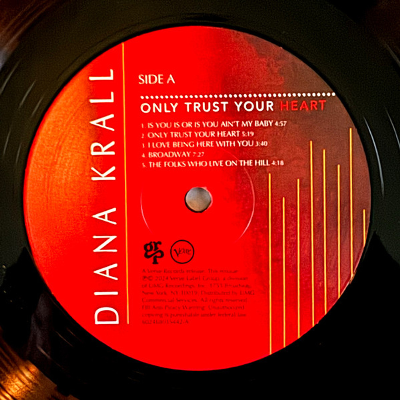 Only Trust Your Heart - Krall, Diana (#602468035442) - Omega