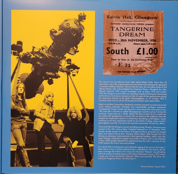 Live at the Kelvin Hall, Glasgow 1974: 50th Annive - Tangerine