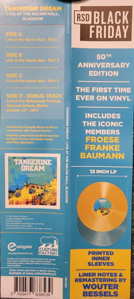 Live at the Kelvin Hall, Glasgow 1974: 50th Annive - Tangerine