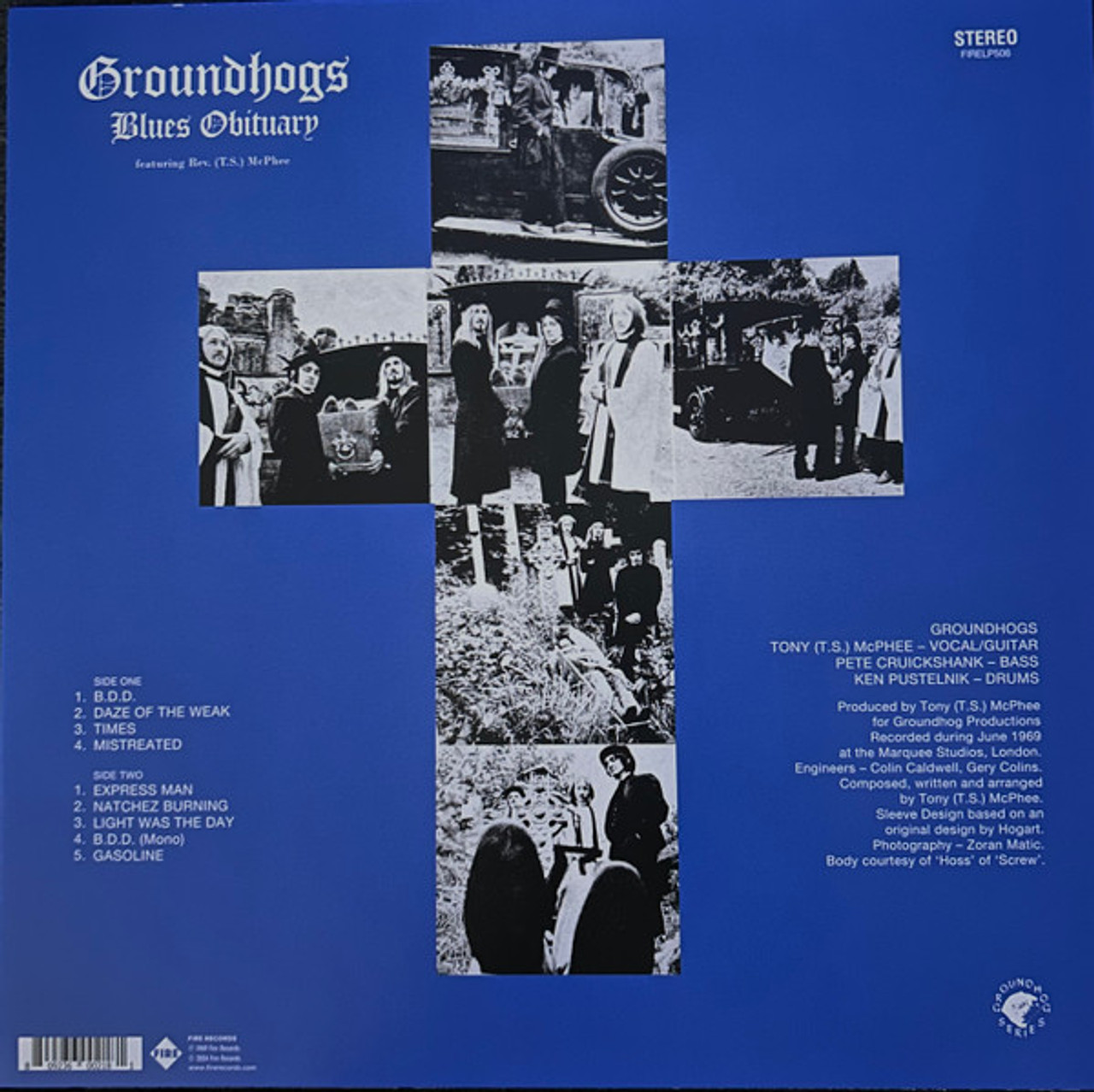 Blues Obituary - Groundhogs (#809236002181) - Omega Music