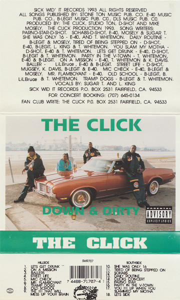USED* Down & Dirty - Click, The (#744687170747) - Omega Music