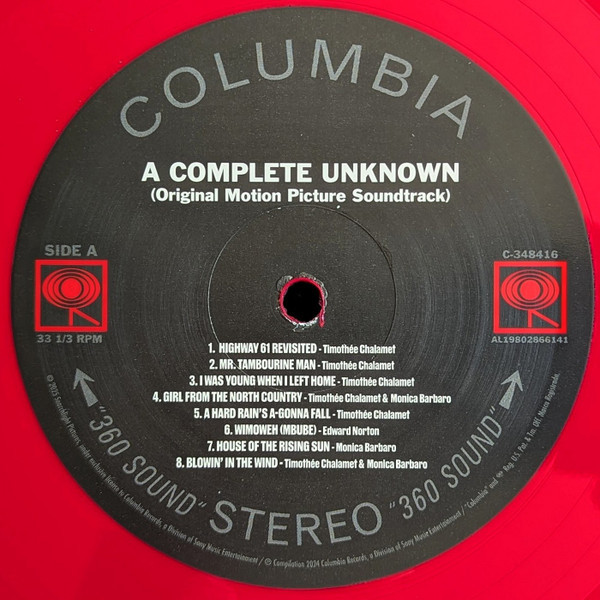 syrup16g「A COMPLETE UNKNOWN」 A Complete Unknown (Original Soundtrack) - Chalamet, Timothee