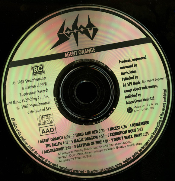 USED* Agent Orange - Sodom (#016861948023) - Omega Music