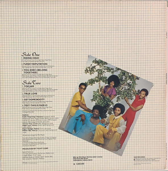 Riding High Faze-O - | – 0 Soul Vinyl Funk Album, Lyrics FAZE-O LP