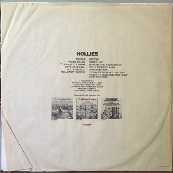 USED* Hollies - Hollies, The (#487482164091) - Omega Music