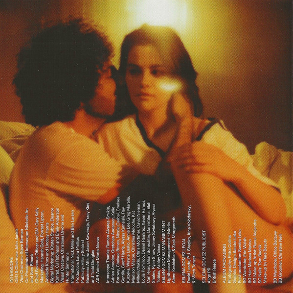 selena gomez I SAID I LOVE YO..サイン入りレコード I Said I Love You First Alt Cover - Exclusive Peach Vinyl - Selena