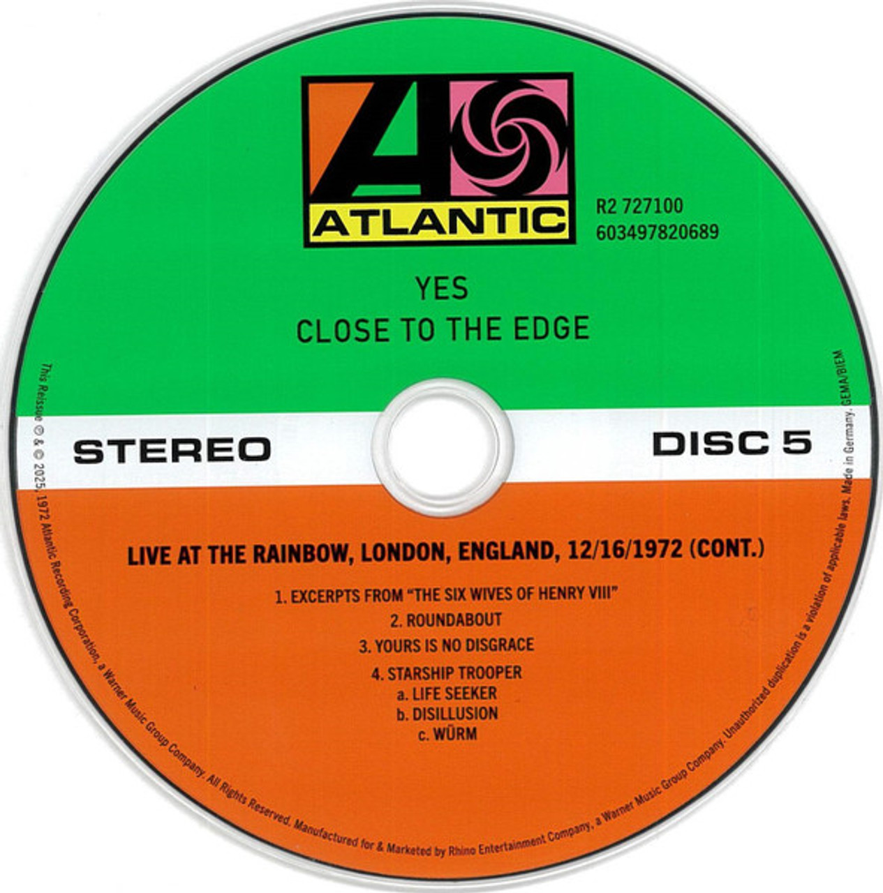 洋楽 Yes Close to the Edge Yes - Close To The Edge - YouTube
