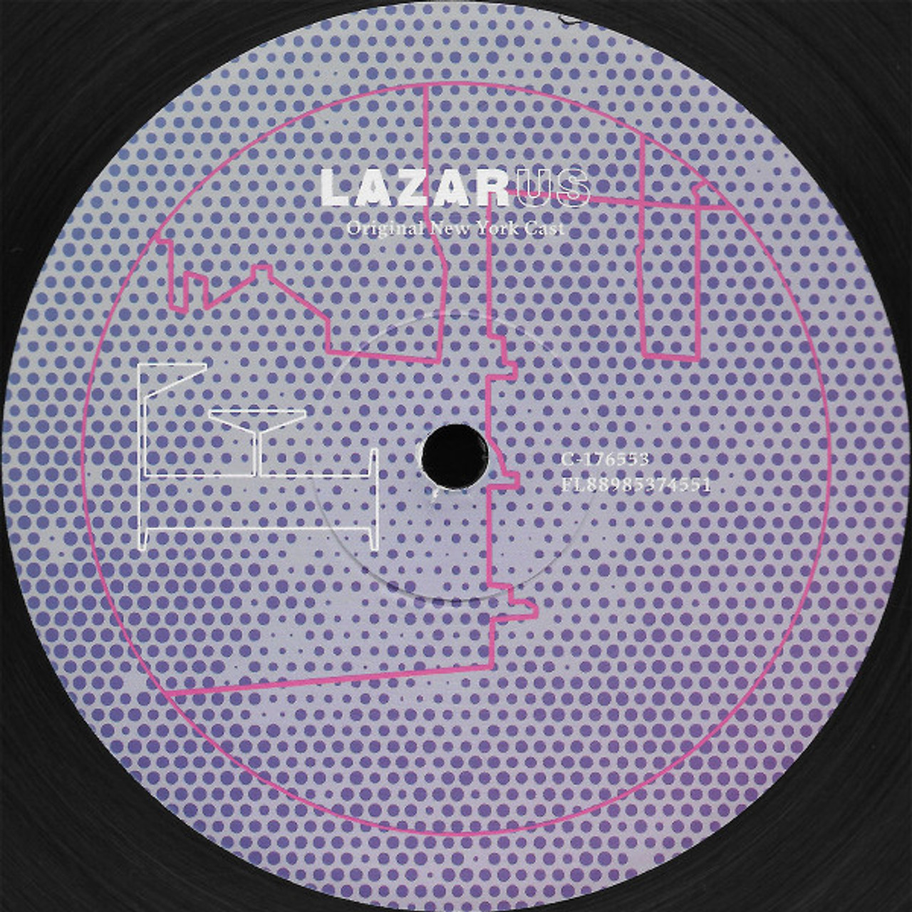 USED* Lazarus - Original New York Cast Of Lazarus