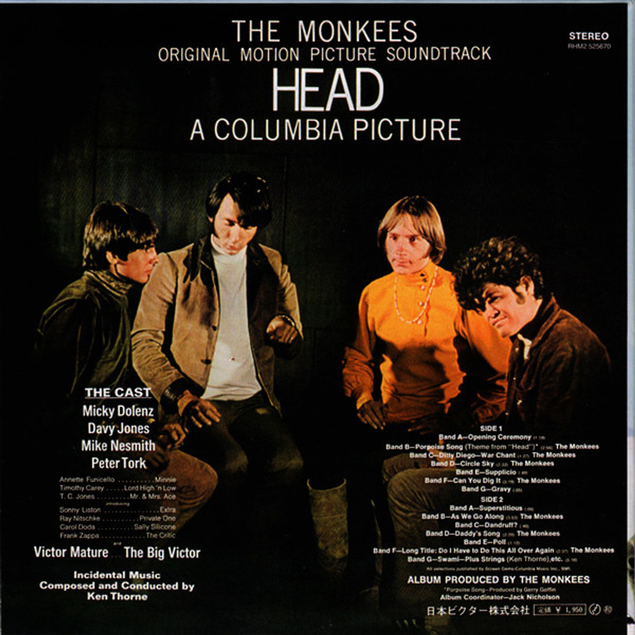 USED* Head - The Monkees (#603497948710) - Omega Music
