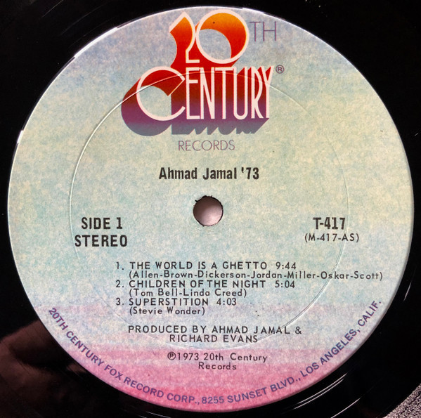 USED* Ahmad Jamal '73 - Jamal, Ahmad (#409352891692) - Omega Music
