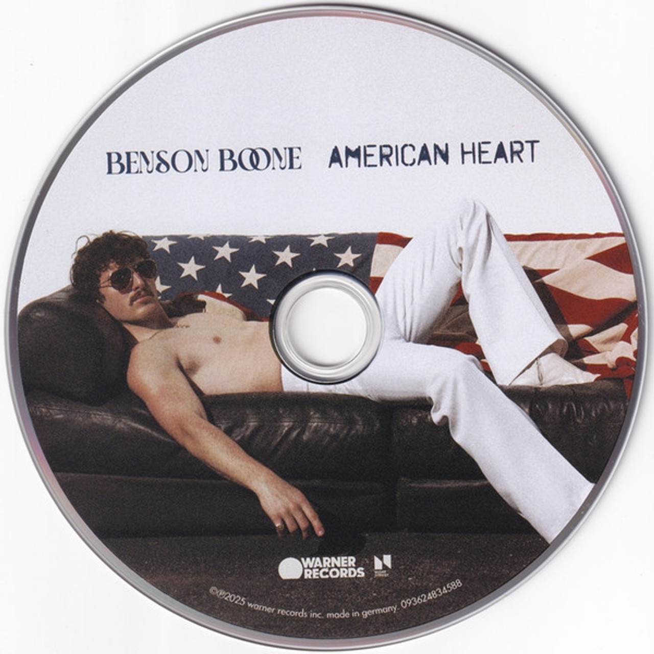 Benson boone American Heart LP 3000枚　限定 American Heart - Store Exclusive Red and Blue Marble on