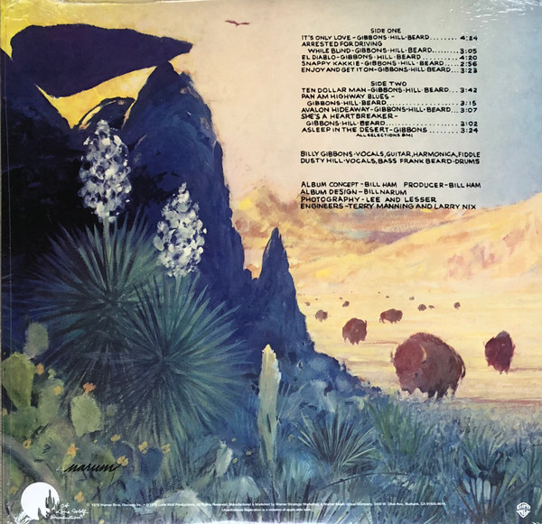 USED* Tejas - ZZ Top (#477187852294) - Omega Music