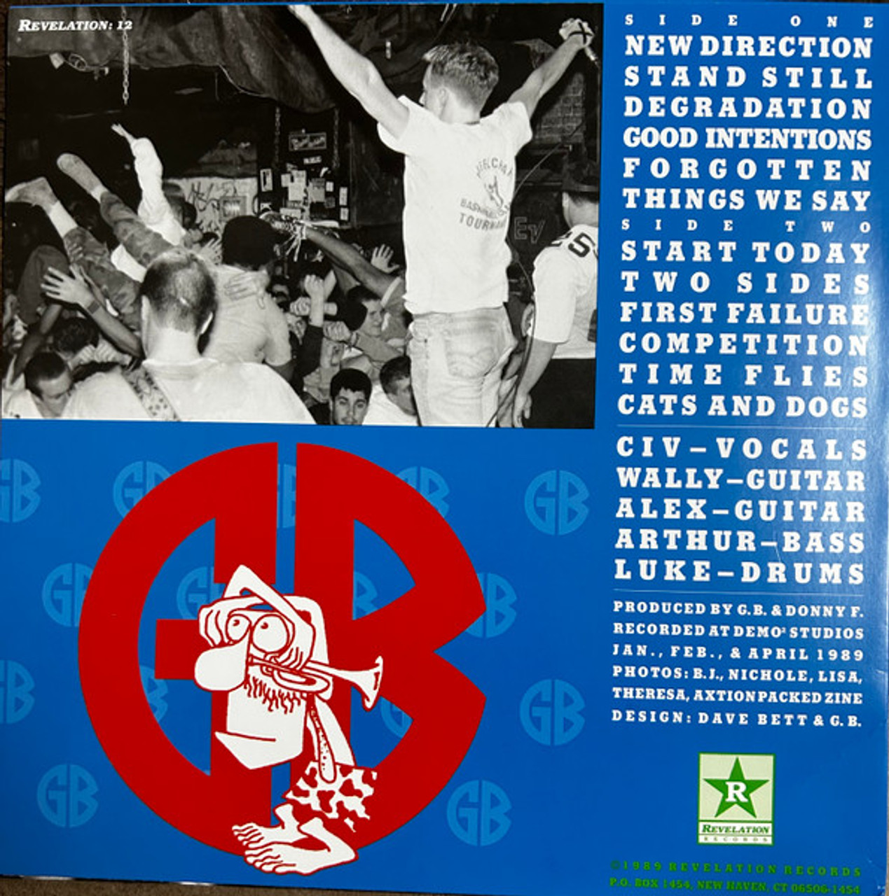 Start Today - Gorilla Biscuits (#0098796001219) - Omega Music