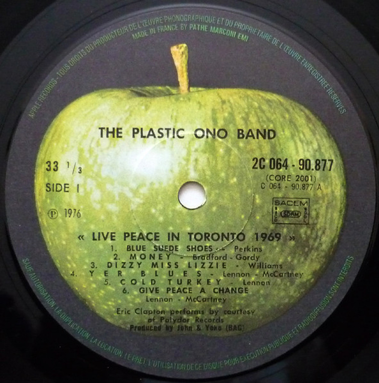 USED* Live Peace In Toronto 1969 - Lennon, John / Plastic
