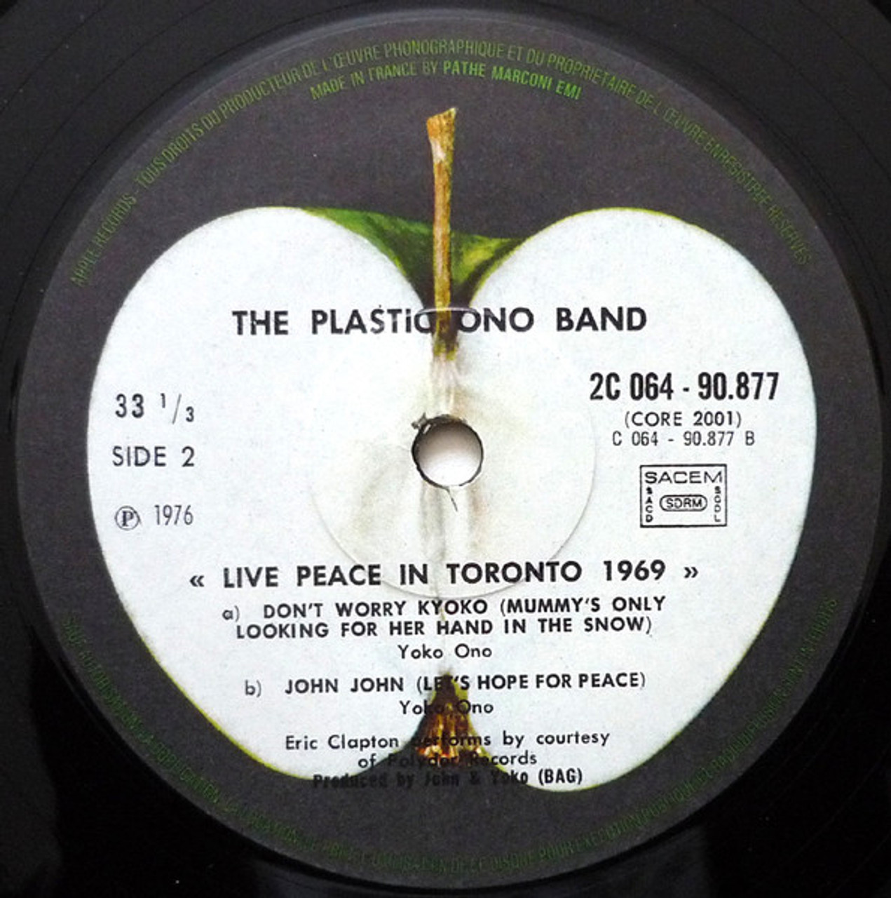 USED* Live Peace In Toronto 1969 - Lennon, John / Plastic