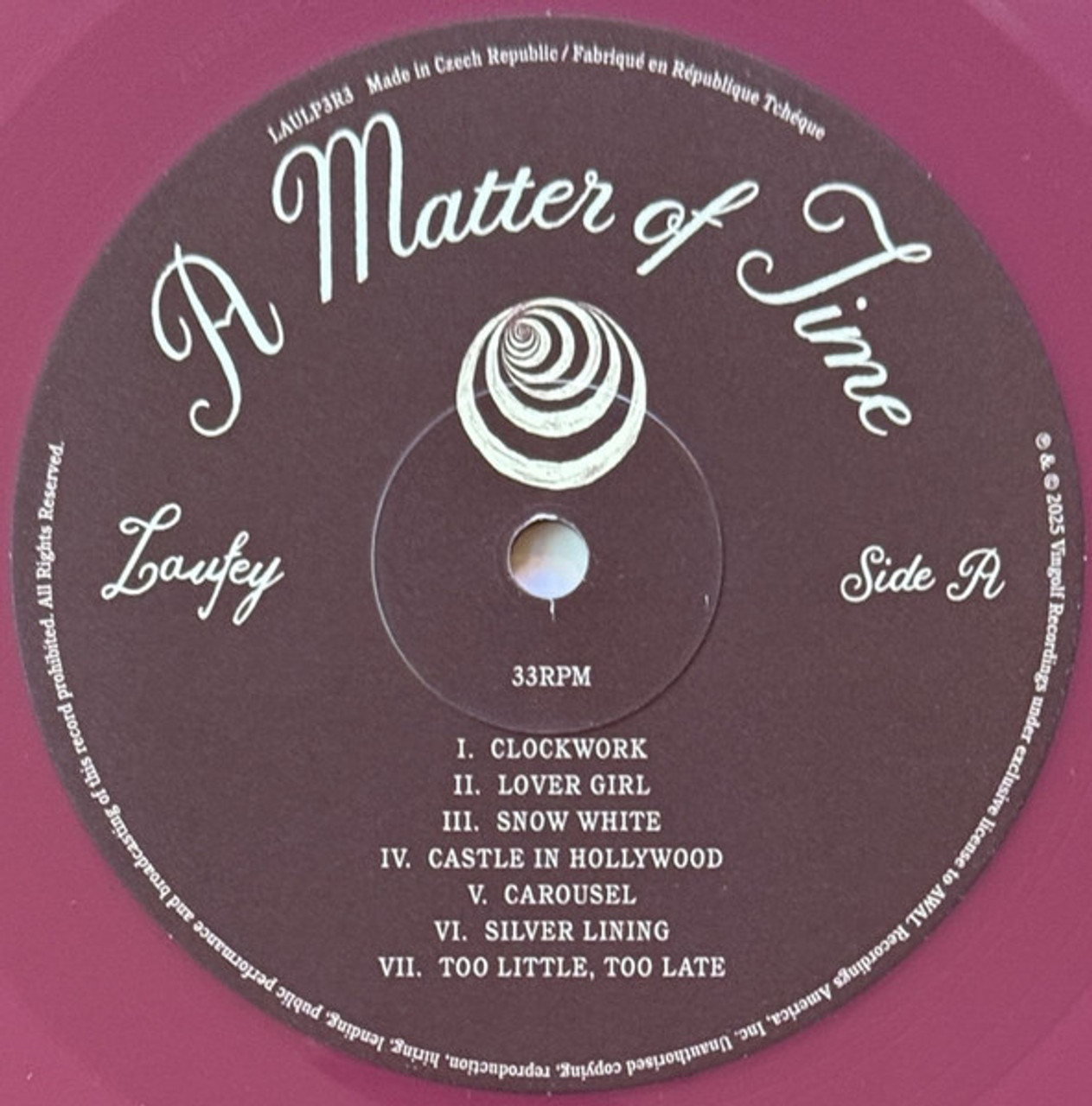 A Matter Of Time - Laufey (#5056167181408) - Omega Music