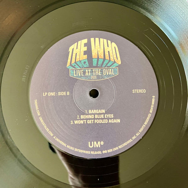 Live At The Oval 1971 - Who, The (#602478146985) - Omega Music