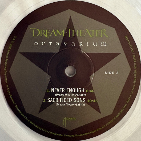Octavarium - Dream Theater (#081227810689) - Omega Music