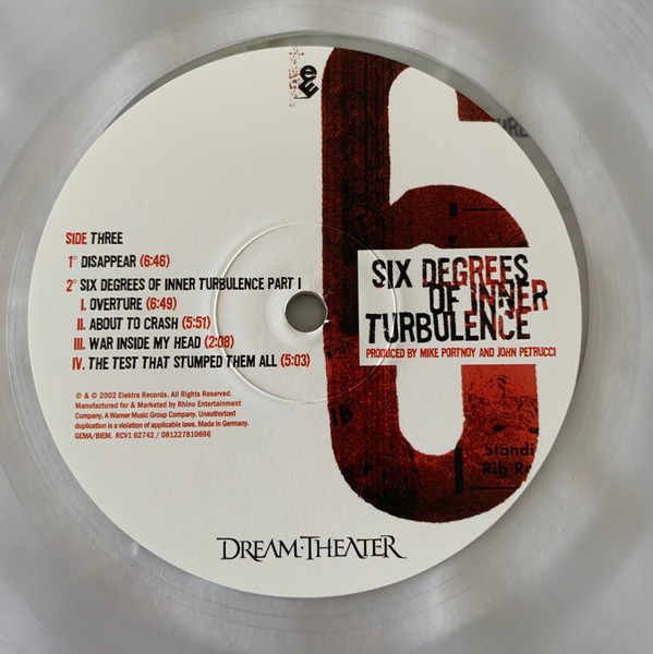 Six Degrees of Inner Turbulence - Dream Theater (#081227810696