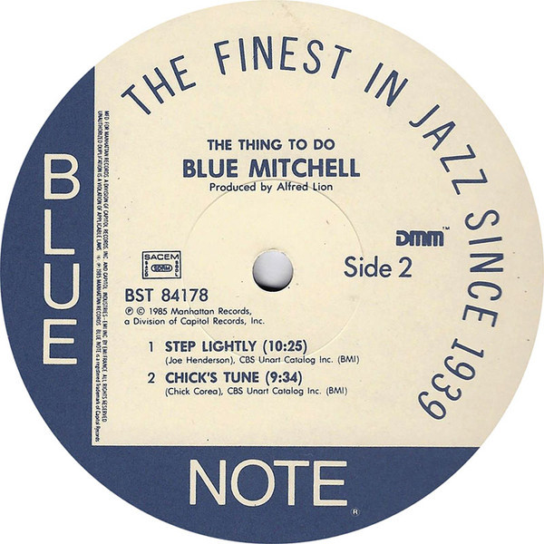 USED* The Thing To Do - Mitchell, Blue (#498059570863) - Omega Music