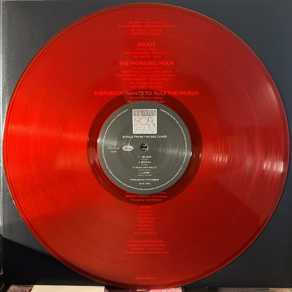 Songs From The Big Chair - Tears for Fears (#602478089732) - Omega