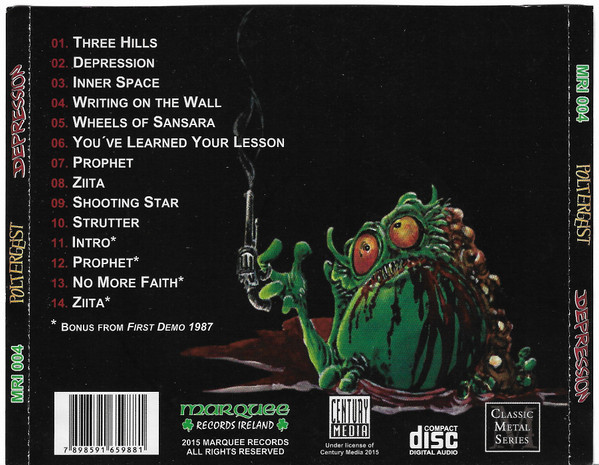 USED* Depression - Poltergeist (#7898591659881) - Omega Music