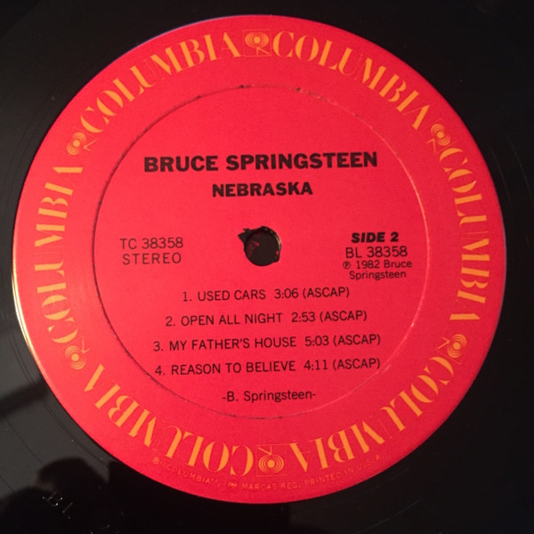 USED* Nebraska - Springsteen, Bruce (#452397606431) - Omega Music