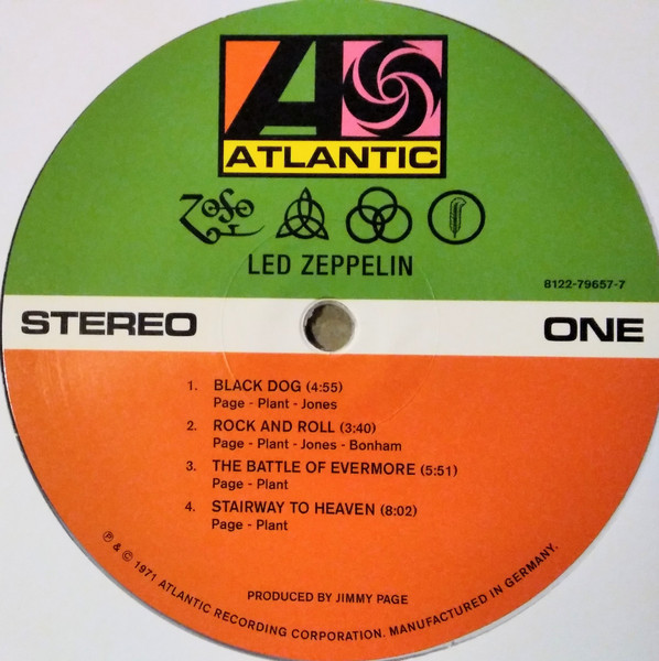 USED* Untitled - Led Zeppelin (#479104275797) - Omega Music