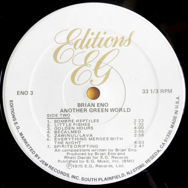 USED* Another Green World - Brian Eno (#418368265779) - Omega Music