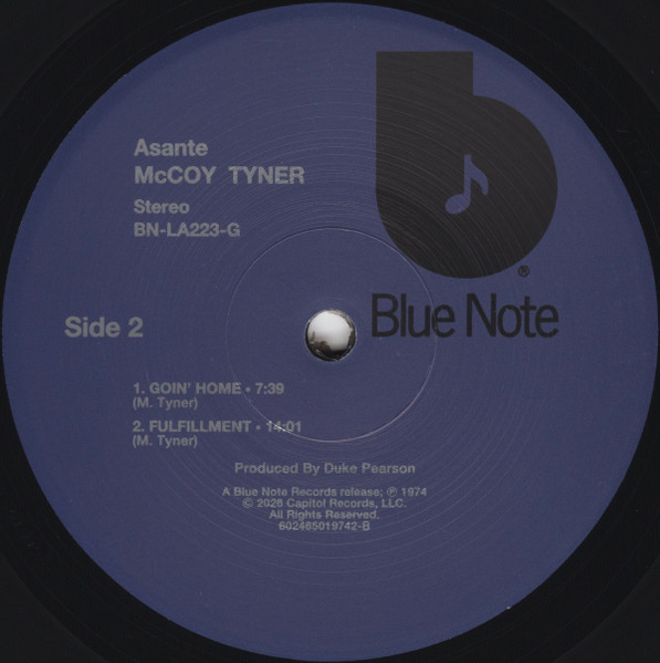Asante - Tyner, McCoy (#602465019742) - Omega Music