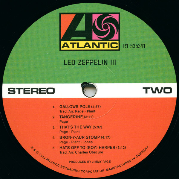 USED* Iii - Led Zeppelin (#423992687699) - Omega Music