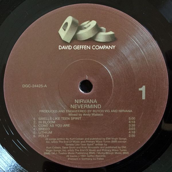 USED* Nevermind - Nirvana (#440048639532) - Omega Music