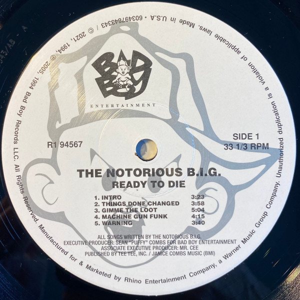 USED* Ready To Die - Notorious B.I.G. (#493268891129) - Omega Music