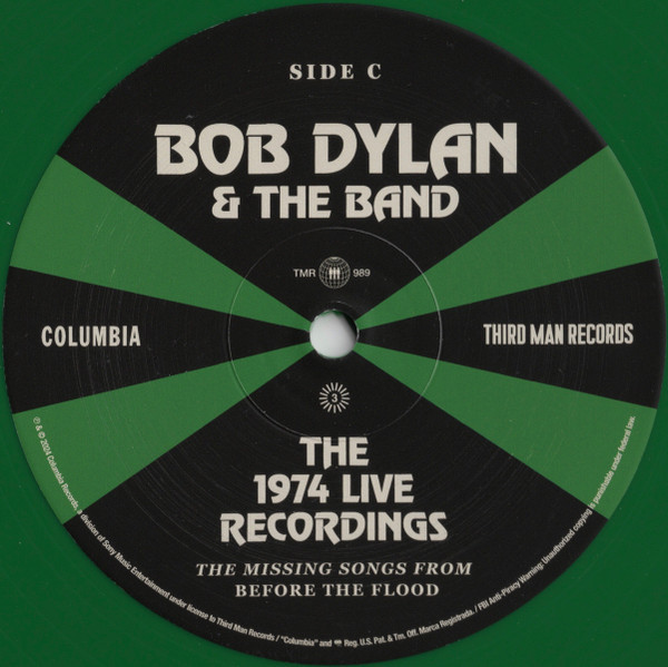 USED* The 1974 Live Recordings (The Missing Songs From B - Dylan