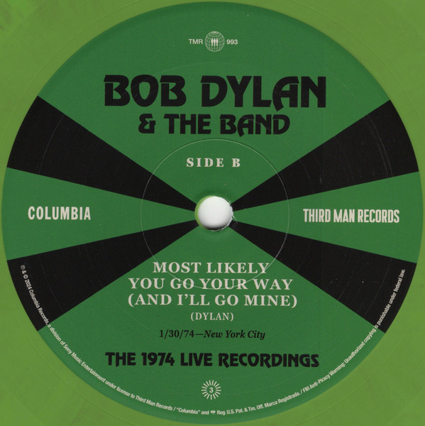 USED* The 1974 Live Recordings (The Missing Songs From B - Dylan