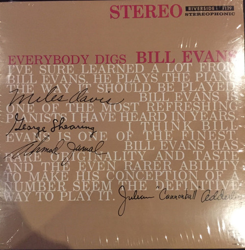 EVERYBODY DIGS BILL EVANS - EVANS, BILL (#025218106818)