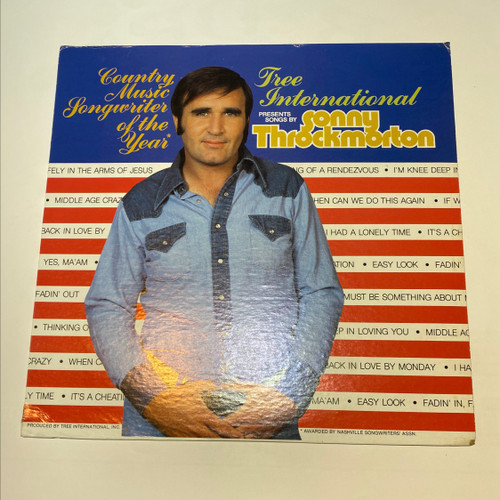 *USED* COUNTRY MUSIC SONGWRITER OF THE YEAR - THROCKMORTON, SONNY (#482474983520)