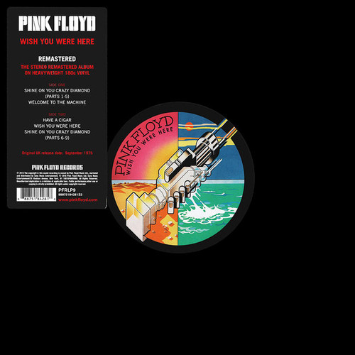 WISH YOU WERE HERE - PINK FLOYD (#888751842618)