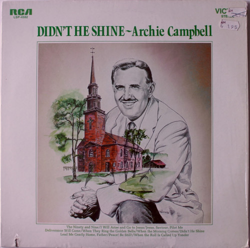 Didn't He Shine - Campbell, Archie (#432782592242)