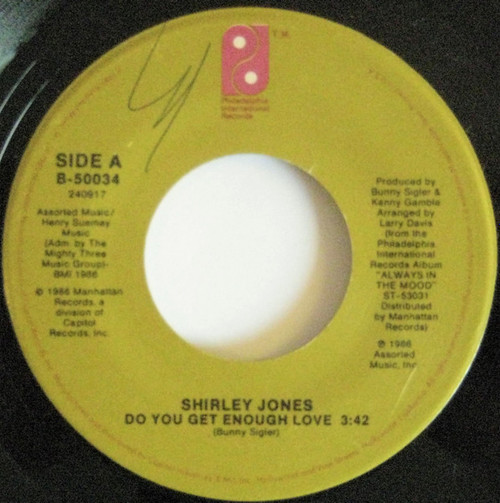 *USED* Do You Get Enough Love - Jones, Shirley (#476405507381)