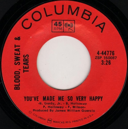 *USED* You've Made Me So Very Happy - Blood, Sweat And Tears (#477508471111)