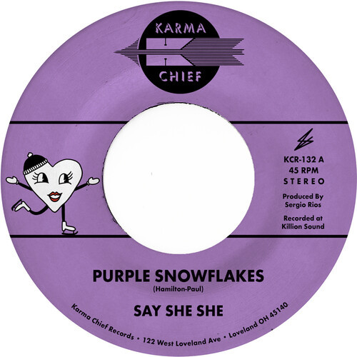 Purple Snowflakes / This Wintertime - Say She She (#648564356128)