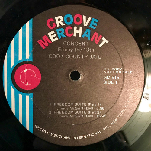 *USED* Friday The 13th. Cook County Jail. - McGriff, Jimmy  (#461994843491)