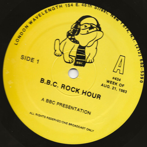 *USED* BBC Rock Hour #434 (Version "A") - Eurythmics (#433341464963)
