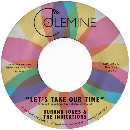 Let's Take Our Time / Flower Moon - Jones, Durand and the Indications (#648564357712)