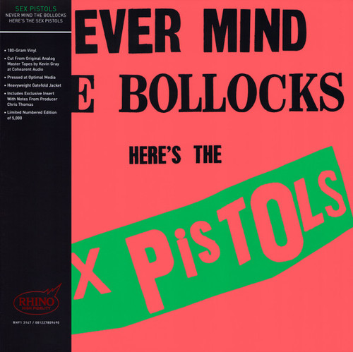 *USED* Never Mind The Bollocks Here's The Sex Pistols - Sex Pistols (#461086144208)