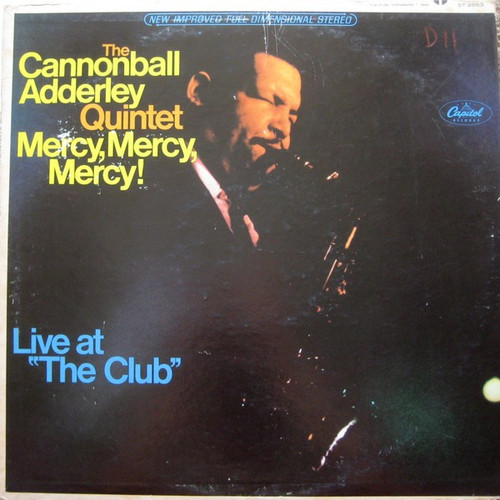 *USED* Mercy, Mercy, Mercy! - Live At "The Club" - Adderley, Cannonball Quintet (#445280138775)