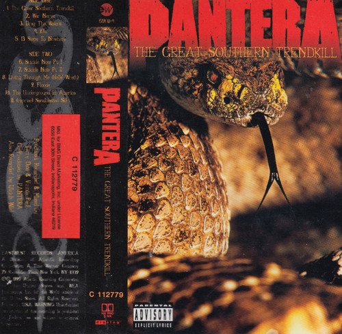 *USED* The Great Southern Trendkill - Pantera (#434808292266)