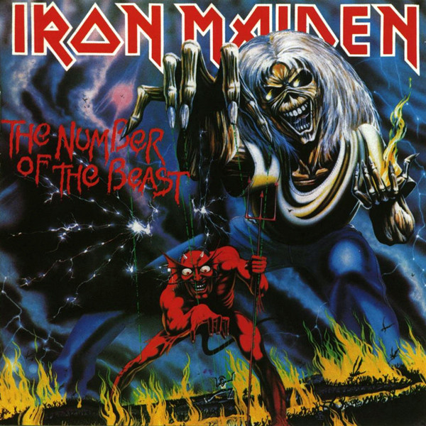 *USED* THE NUMBER OF THE BEAST - IRON MAIDEN (#077774636421)